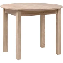 Finori Esstisch Sonoma Eiche, rund, eckig, 75 cm, ausziehbar, Esszimmer, Tische, Esstische, Esstische ausziehbar