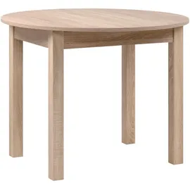 Finori Esstisch Sonoma Eiche, rund, eckig, 75 cm, ausziehbar, Esszimmer, Tische, Esstische, Esstische ausziehbar