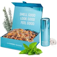 Laundry Sauce Luxuriöses duftende Waschmittelkapseln & Duft-Booster-Paket (indonesisches Patchouli), Premium-Waschkapseln mit hochwertigen, raffinierten Düften – farbstofffrei und HE-kompatibel