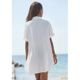 LASCANA Longbluse Weiß 40