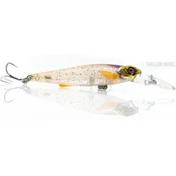 Wobbler - Gutsy Minnow 10cm - SHALLOW - 04 Jelly Prawn WEISS|orange NO SIZE