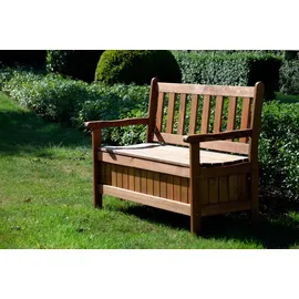 Dobar Gartenbank 115 x 58 x 89 cm braun