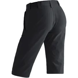 Maier Sports Kluane Kurze Damen Wanderhose Schwarz 40