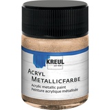 Kreul Acryl Metallicfarbe goldbronze, 50 ml
