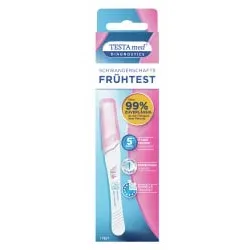 TESTAmed® Schwangerschafts - Frühtest 119902 , 1 Packung = 1 Test