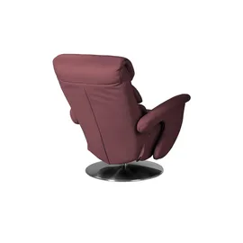HIMOLLA Relaxsessel 7628 Leder 83 x 107 x 88 cm Rot mit Relax-Funktion