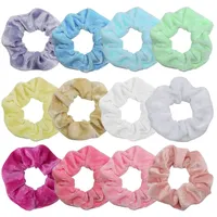 Belle Vous Haargummis Scrunchies Samt (12 Stk) - Weiche