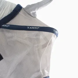 Horseware Rambo Plus Fliegenmaske Pony silber