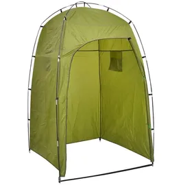 vidaXL Tragbare Campingtoilette mit Zelt 10+10 L