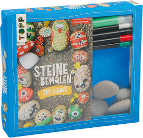 Steine bemalen für Kinder