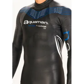 Aquaman Neoprenanzug DNA Schwarz/Blau XS