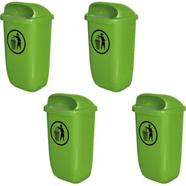 BRB-Lagertechnik BRB 4 Abfallbehälter 50 l Grün