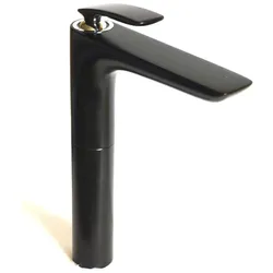 Kludi Waschschuessel-Einhebelmischer Balance 522988775 schwarz matt/chrom