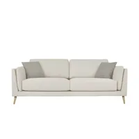 smart Sofa  3-sitzig  Maxim , beige , Maße (cm): B: 214 H: 87 T: 96.0