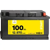 Denagi Start Autobatterie 12V 100Ah 870A/EN Starterbatterie, absolut wartungsfrei