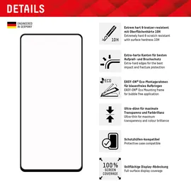 Displex Real Glass FC Displayschutzglas Samsung Galaxy A54 5G 1 St. kratzfest, Anti-Fingerprint 01804