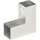 vidaXL Pfostenverbinder L-Form 71 x 71 mm Silber/Metall