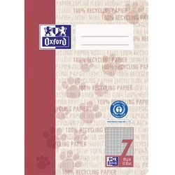 Oxford Schulheft 'Recycling', DIN A5, 16 Blatt, Lineatur 7