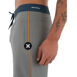 Hurley Boardshorts Phantom eco Block Party Grau/Weiß 34