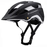 wozinsky MTB-Helm 57-62 cm schwarz/silber 2023