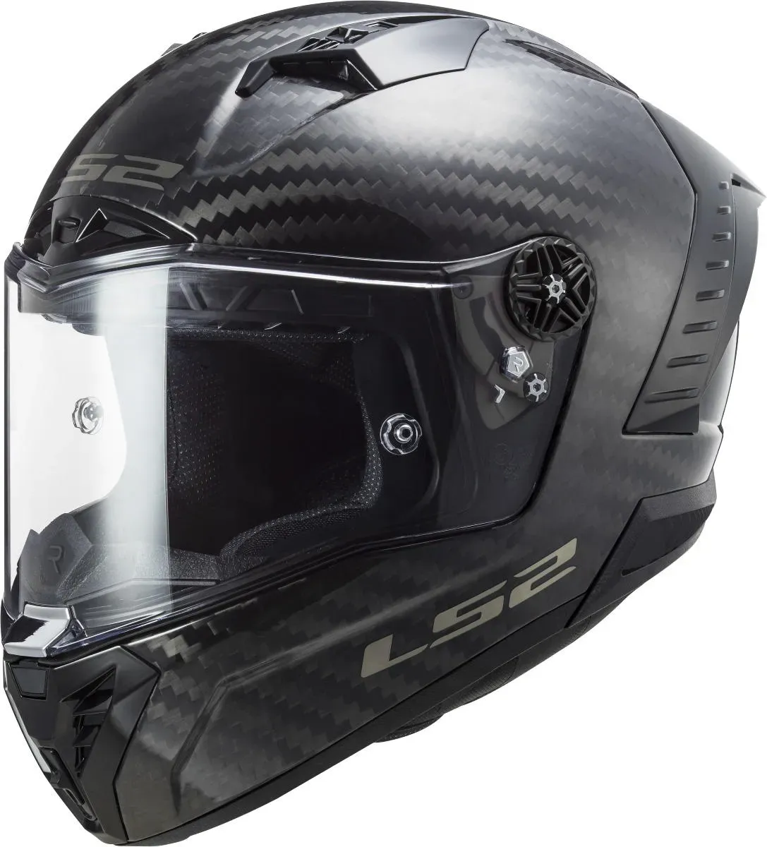 LS2 Integralhelm FF805 THUNDER CARBON XXL Schwarz