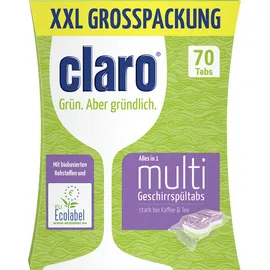 Claro Multi Geschirrspültabs 70 St.