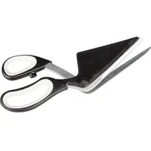 Rosenstein & Söhne Pizza-Schere 2-in-1 mit extra scharfen Klingen