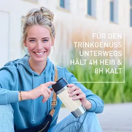 Emsa Travel Mug Classic Twist 0,36 l Weiß