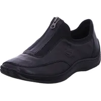Rieker Slip-On-Sneaker in schwarz/schwarz/schwarz | Gr.: 42