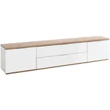 Composad »Mundi, Lowboard, TV-Board, TV-Kommode, Fernsehschrank«, (1 St.), mit 2 Türen und 2 Klapptüren hochglanz lackiert