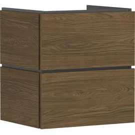 Hansgrohe Waschtischunterschrank 2 Schubkästen 58 x 47 x 62 cm Eiche Kaschmir
