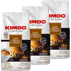 Kimbo - CaffeCrema Classico ganze Kaffeebohnen | Espresso | Mondo Barista
