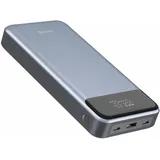 Swissten Power Bank 30000 mAh 133 W), Powerbank, grau