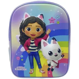 gabby's dollhouse Gabbys Dollhouse Kinder Rucksack 24x30cm Vorschulrucksack