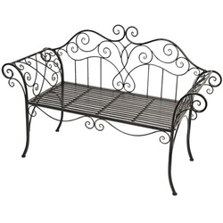 Garden Pleasure Gartenbank »Selene« für 3 Personen silber, 143x92.5 cm