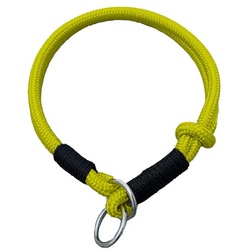 Hummelt® Hunde-Halsband Mit Zugbegrenzung gelb S