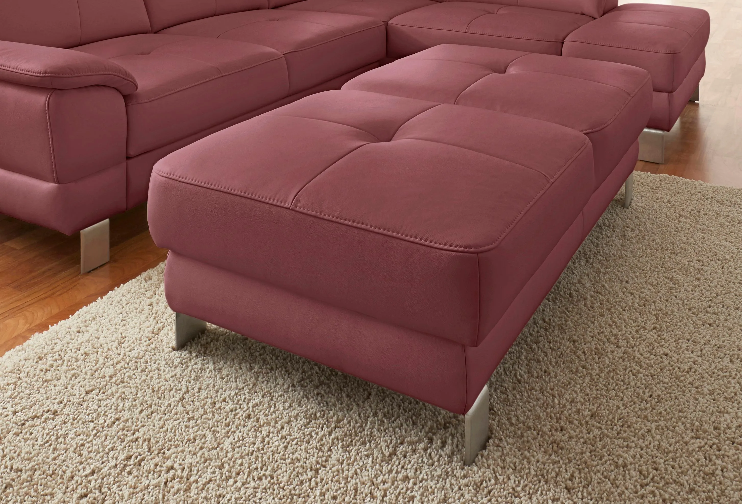 exxpo - sofa fashion Hocker »Mantua« exxpo - sofa fashion bordeaux