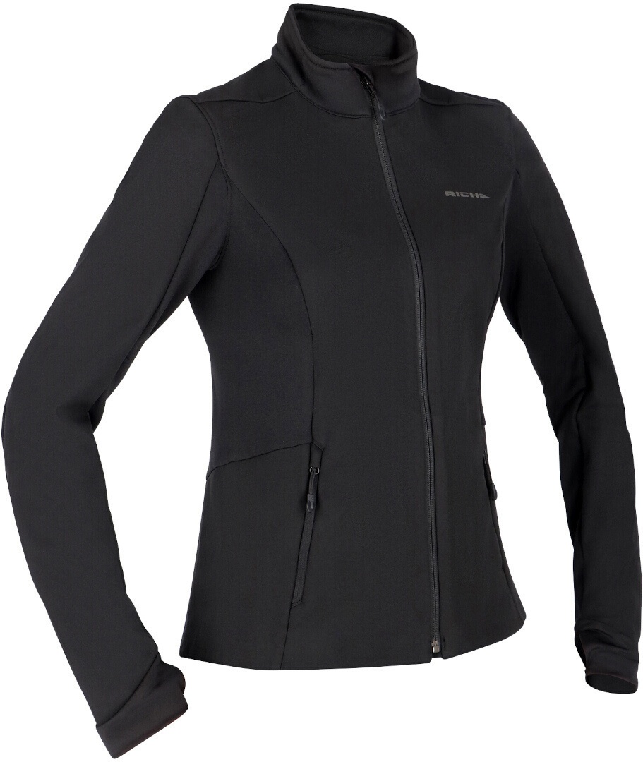 Richa Tibet Midlayer Textiel jas voor dames, zwart, L Voorvrouw