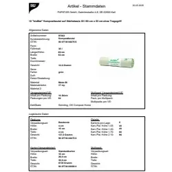 bioMat Kompostbeutel Bio-Folie 30L 10ST grün BIOMAT 97002 ohne Griff