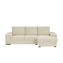 Ecksofa  Rome ¦ creme ¦ Maße (cm): B: 276 H: 92 T: 146.0
