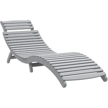 vidaXL Sonnenliege 184 x 55 x 64 cm Grau