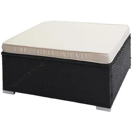 Mendler Brescia Lounge-Set schwarz/creme