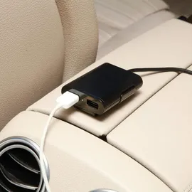 CARTREND 4-Port USB Ladestecker XXL 9,6A - Schwarz
