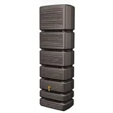 4rain Slim Wood Decor Wandtank 350 l darkwood