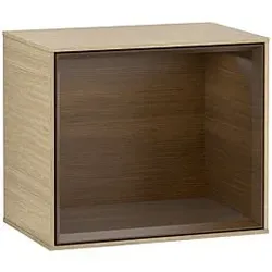 Villeroy und Boch Finion Regalmodul F580GNPC 41,8x35,6x27cm, Regal Walnut Veneer, Oak Veneer