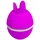 Pretty Love Pretty Love, - Gemini Ball Lila. runder Vibrator aus Silikon