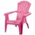 PROGARDEN Dolomiti Stapelsessel 75 x 86 x 86 cm fucsia