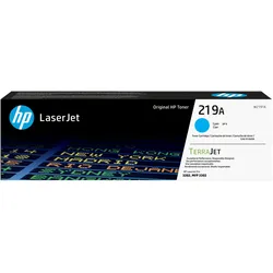 HP 219A (W2191A) Original LaserJet Tonerkartusche Cyan Kompatibilität: HP Color LaserJet Pro 3202 Modelle // HP Color LaserJet Pro MFP 3302 Modelle