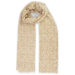 HARPA Schal PEPPER mit floralem Allover-Print und Metallic-Effekt beige 