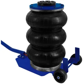 MonsterShop Wagenheber Gummi/Nylon/Stahl 16,5 – 40 cm blau